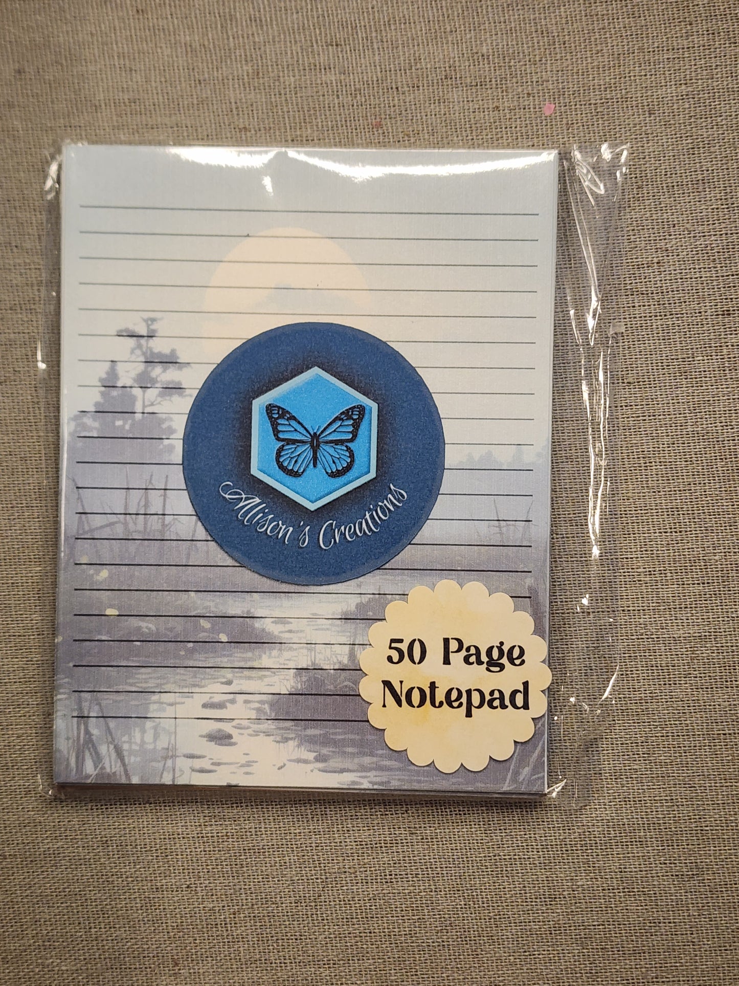 moonlight water notepad