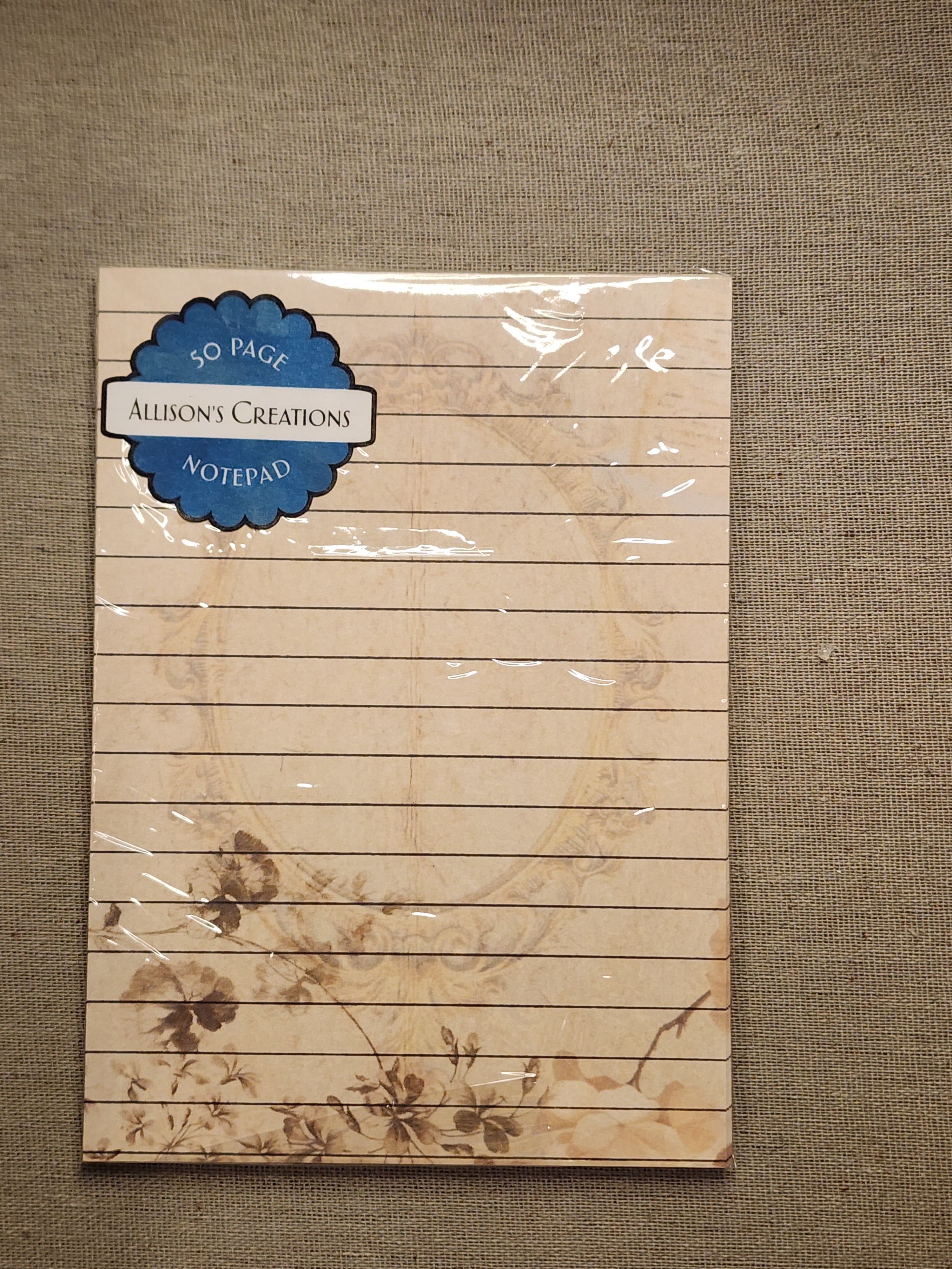 Vintage Mirror Notepad