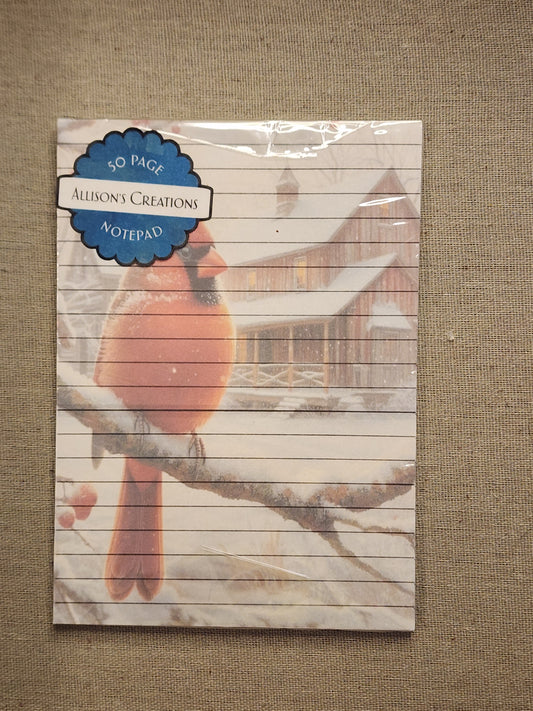 Cardinal Notepad