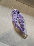 Small Purple Wristlet