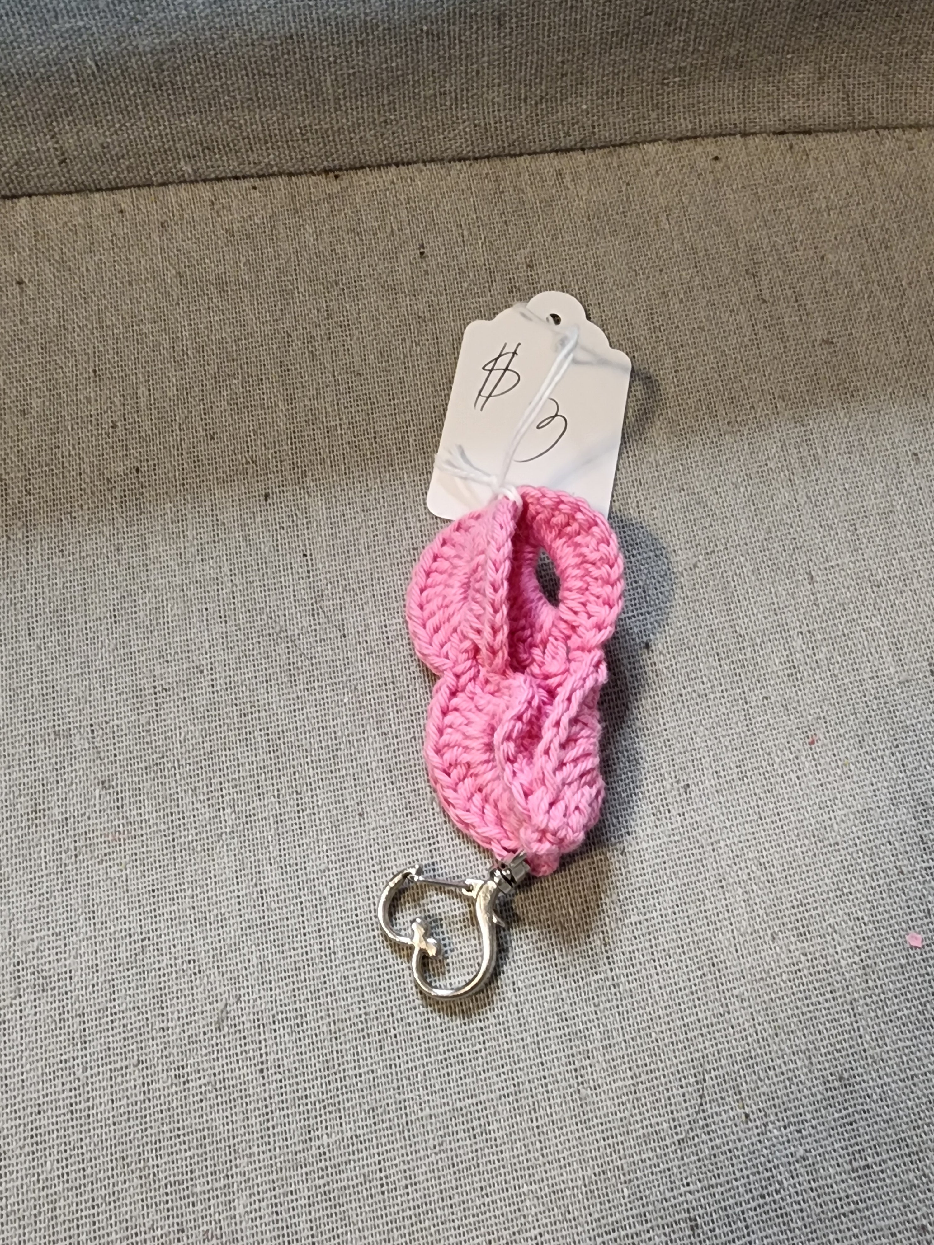 Small Pink Wristlet