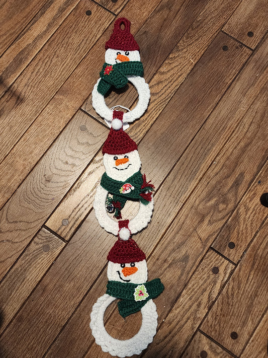 Hanging Snowman Decor