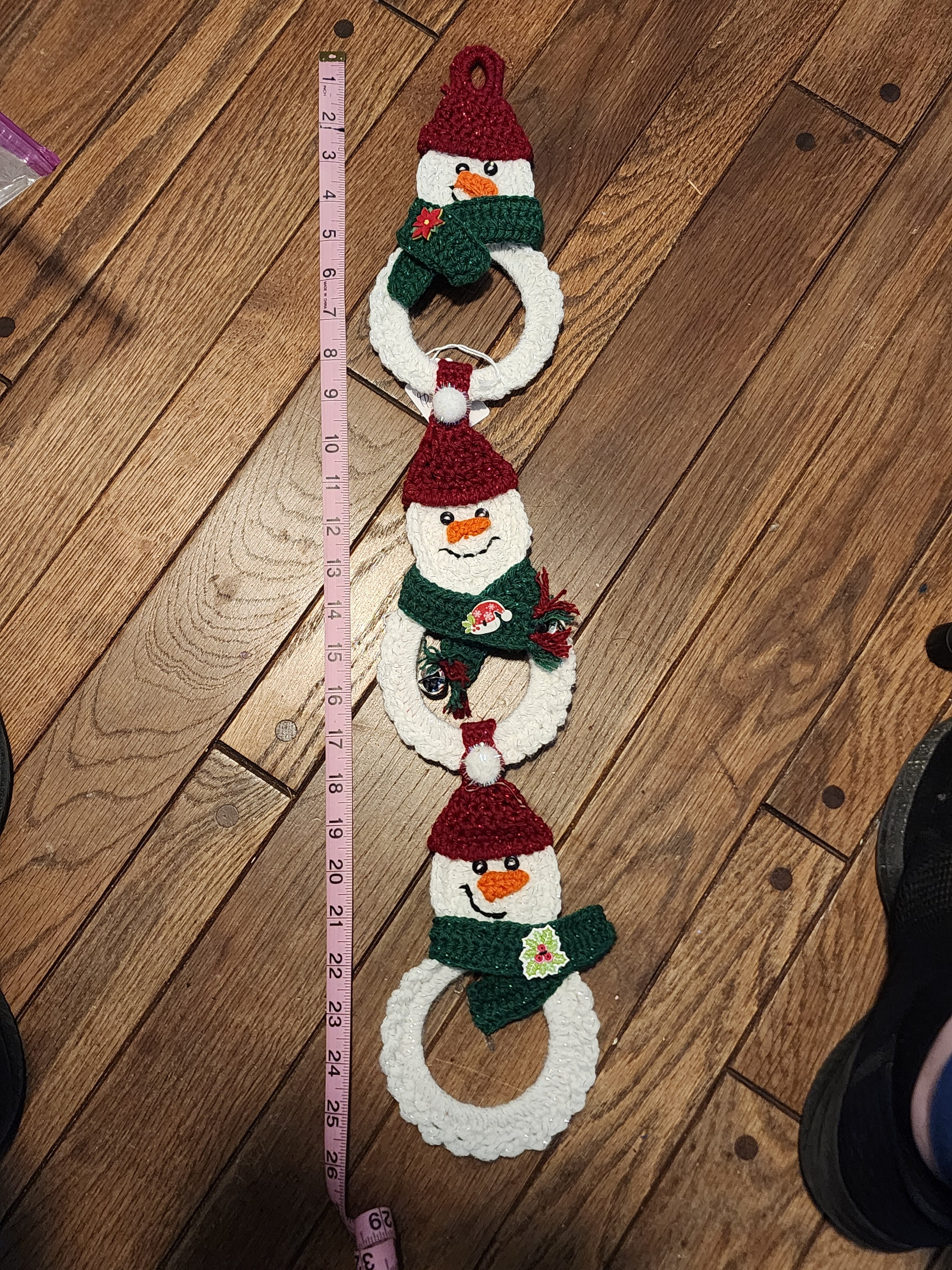 Hanging Snowman Decor