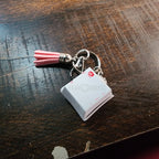 Jack in the box Burger Mini brand toy keychains