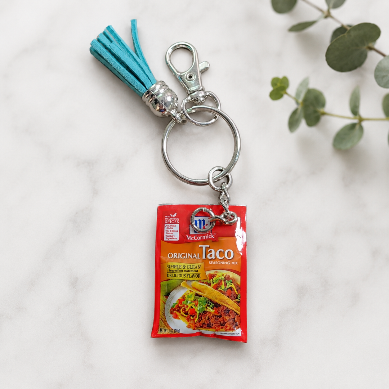 McCormick Taco seasoning  mini brand toy keychains