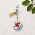 Laughing Cow Wedge Original Mini brand toy keychains