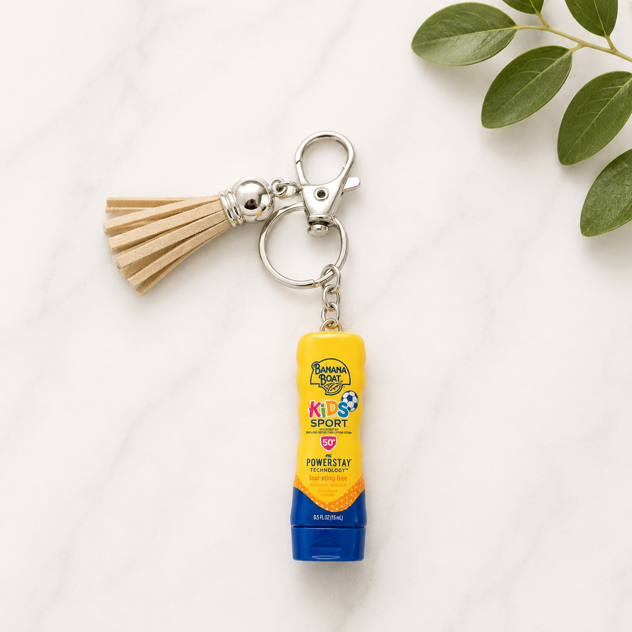Banana Boat Mini brand toy keychains