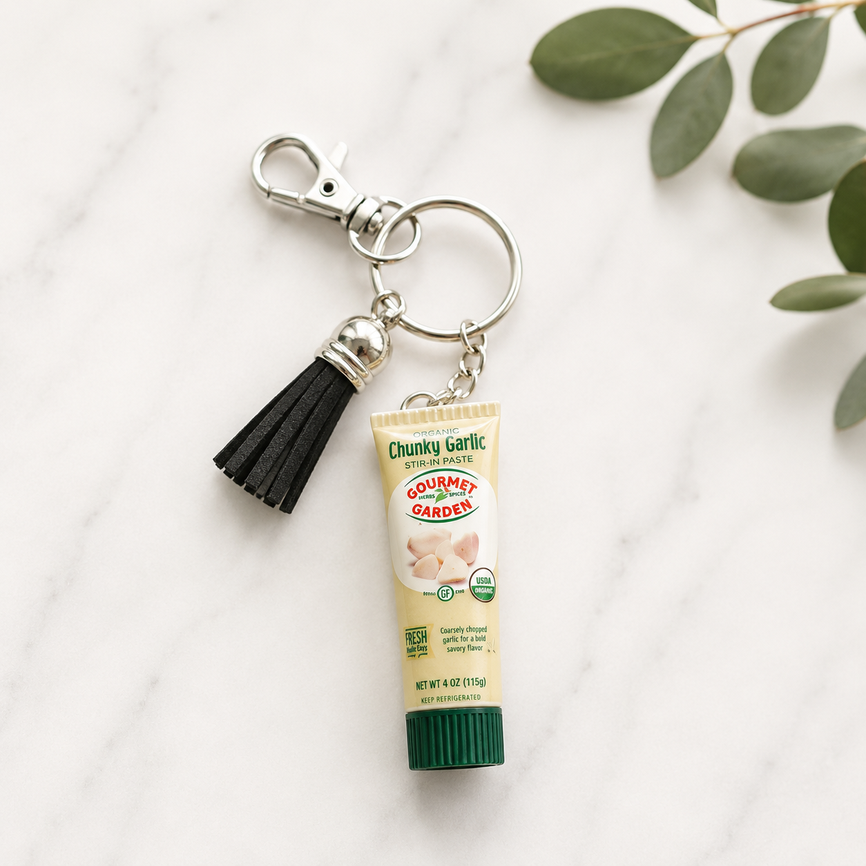 Chunky Garlic mini brand toy keychains