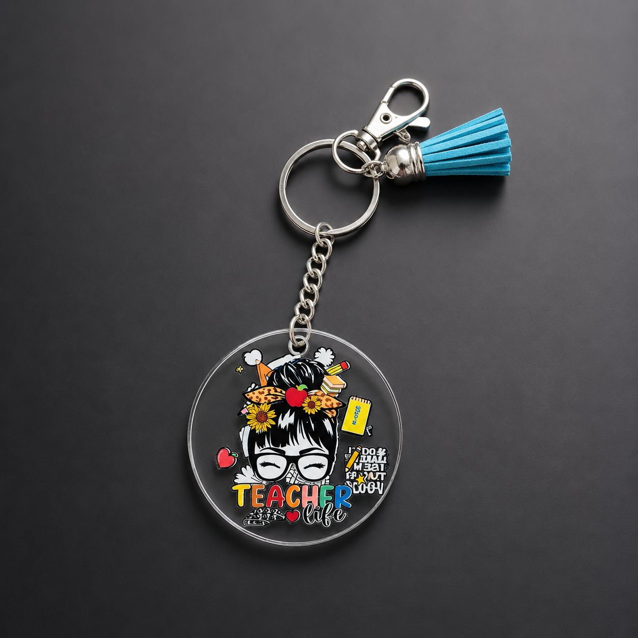 Teacher Life Key Chain