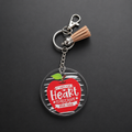 It takes a big heart to shape Little Minds Key Chain