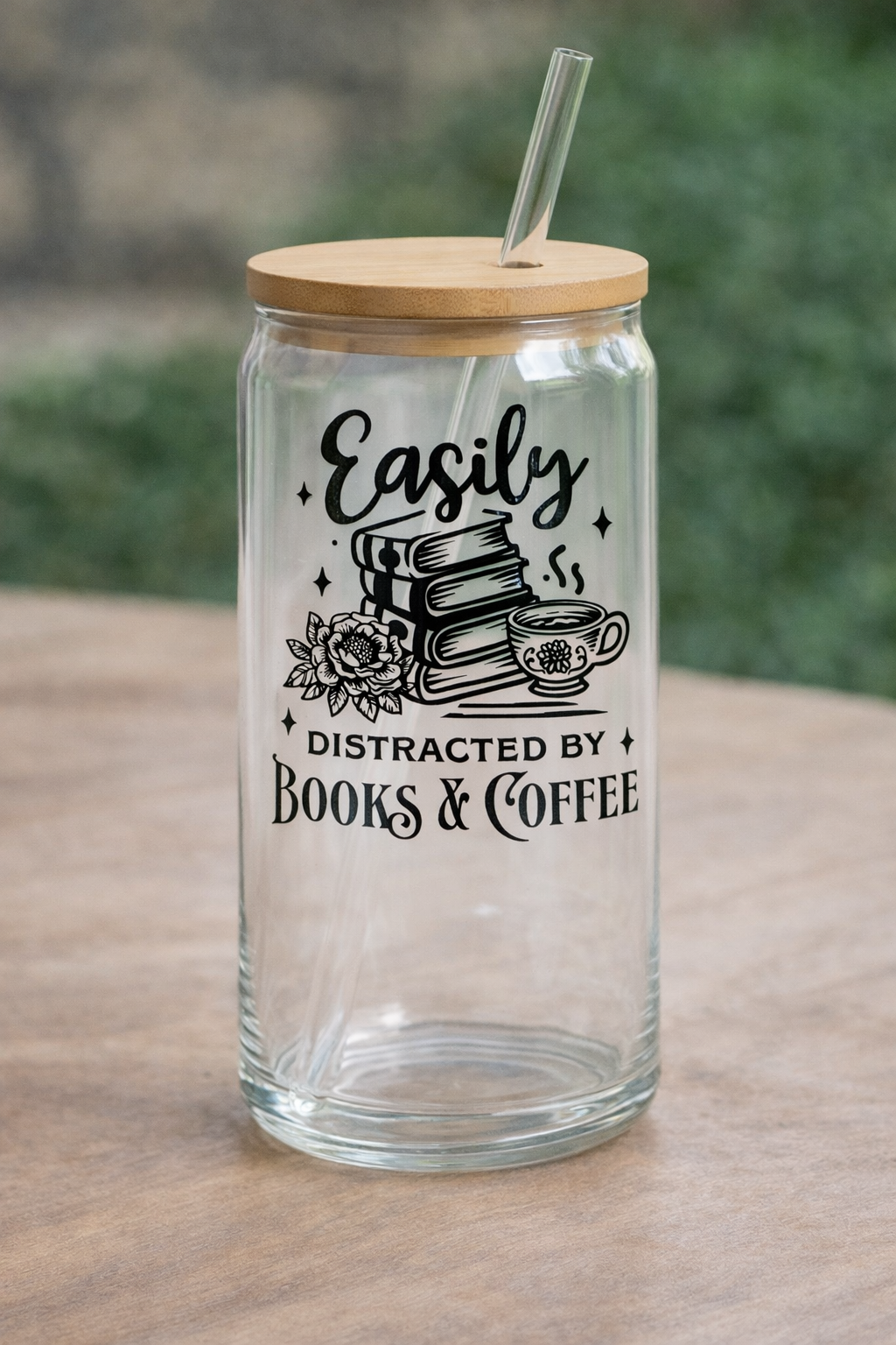 Easily Distracted By Books and Coffee Cup