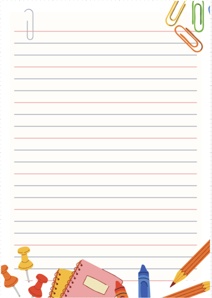 Paper clip notepad