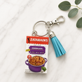 Zatarain's Jambalaya Mini brand toy keychains