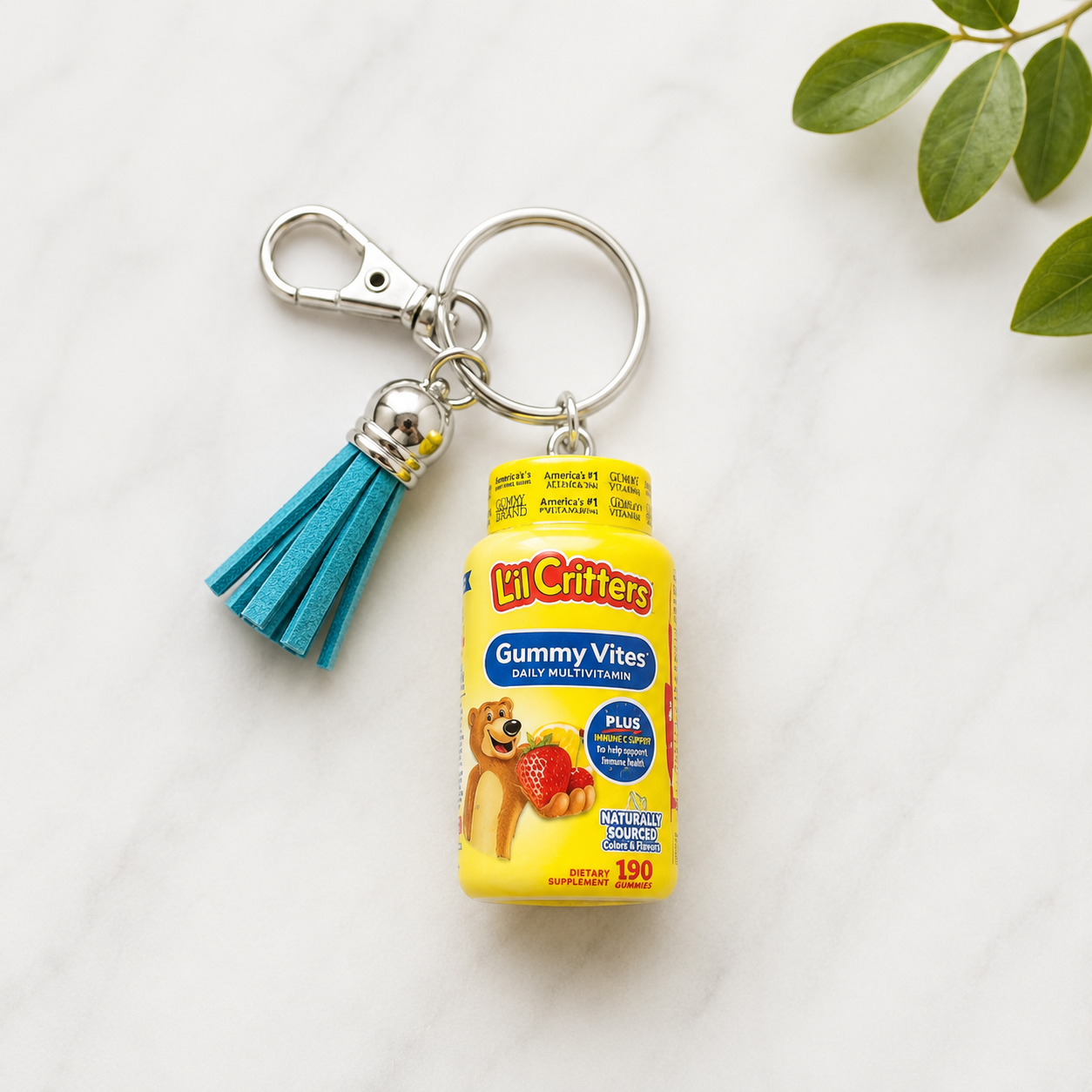 Lil Critters gummy Mini brand toy keychains
