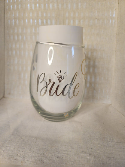 Bride Wine Glass